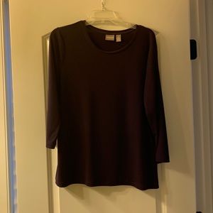 Chicos purple shirt